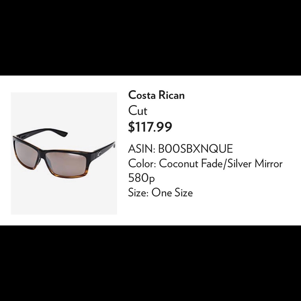 Women’s sunglasses Costa - Picture 2 of 4